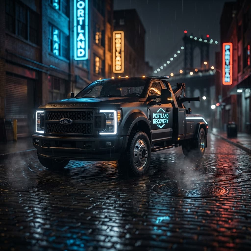 Patrol Towing Truck in Portland